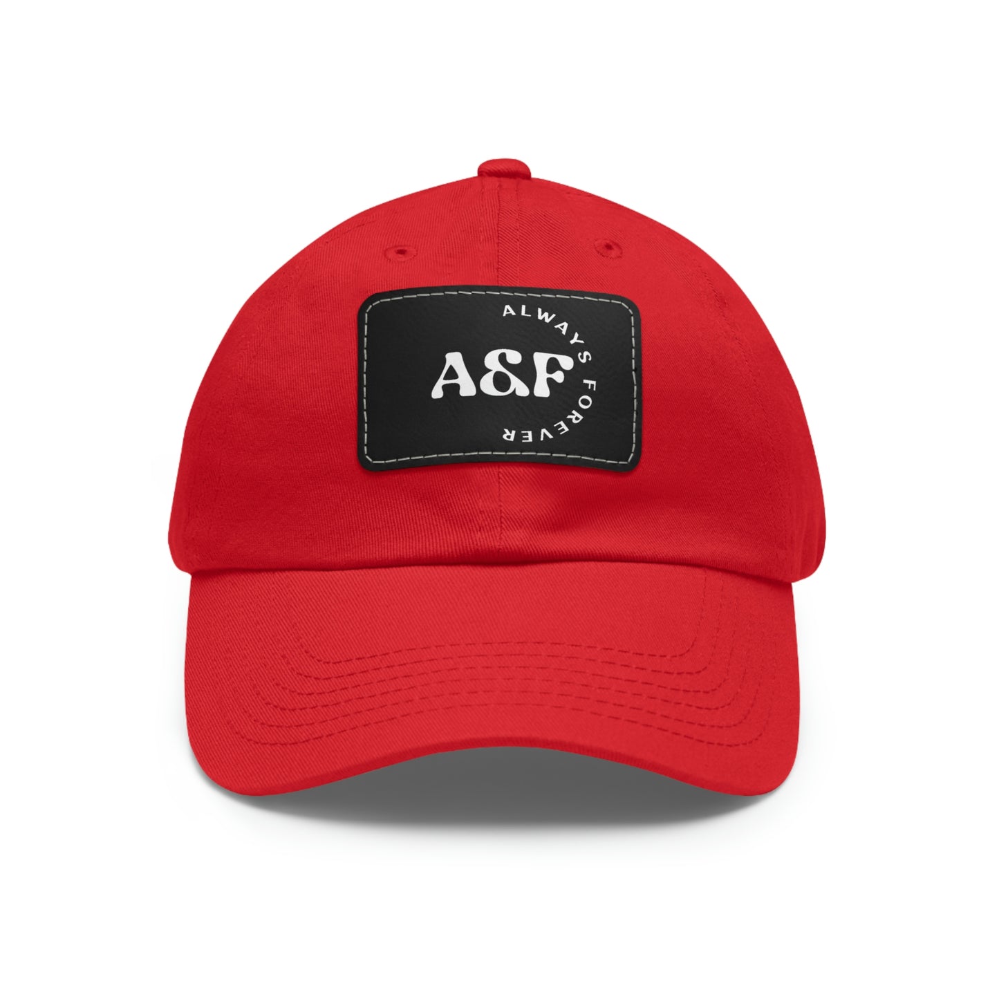 A&F Dad Hat with leather patch