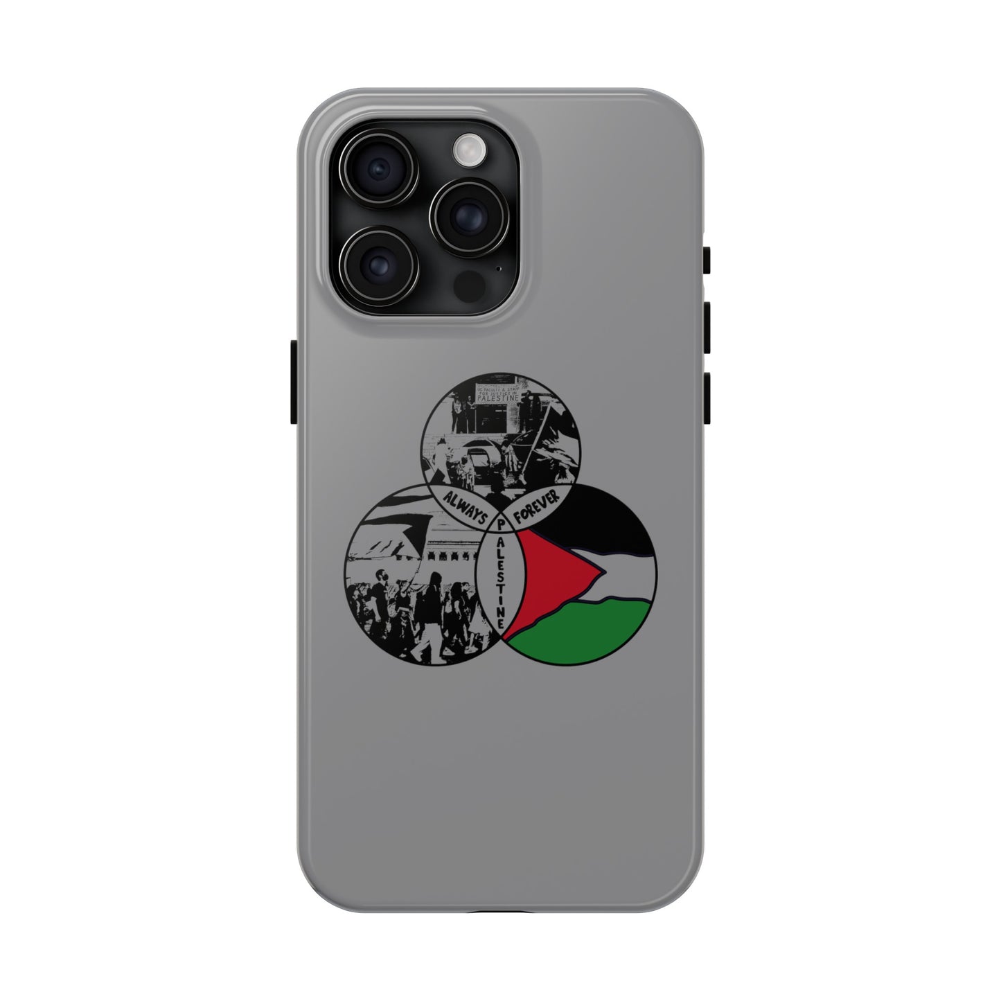 Always Forever Palestine Phone Case (grey)