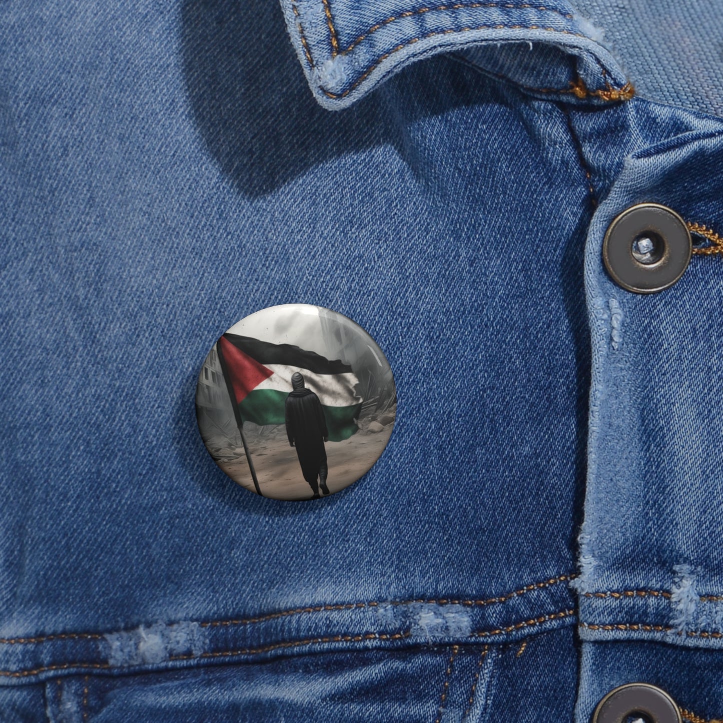 I Support Palestine Pin