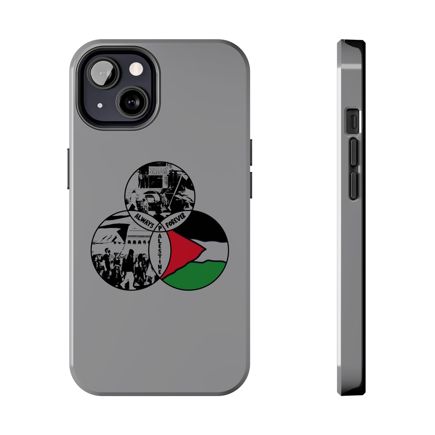 Always Forever Palestine Phone Case (grey)