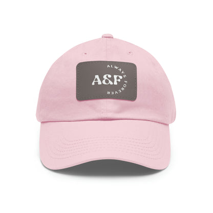 A&F Dad Hat with leather patch