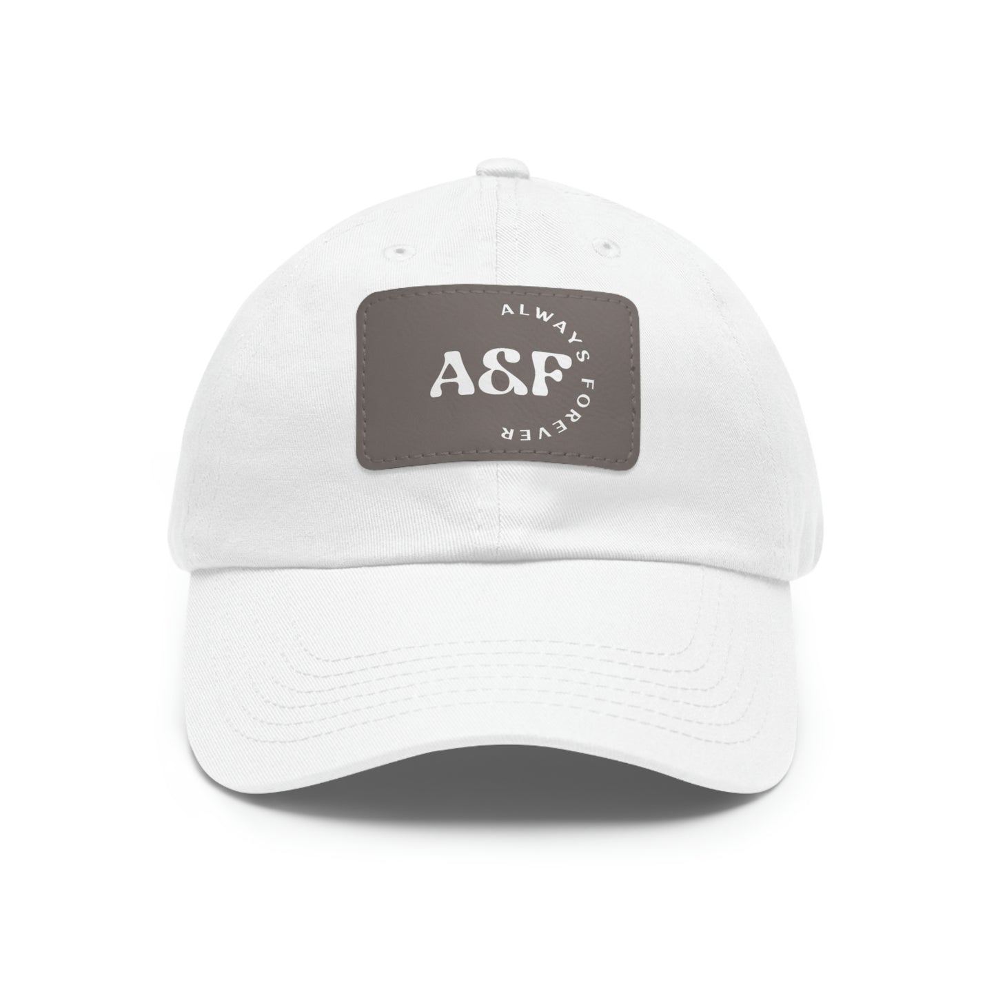 A&F Dad Hat with leather patch