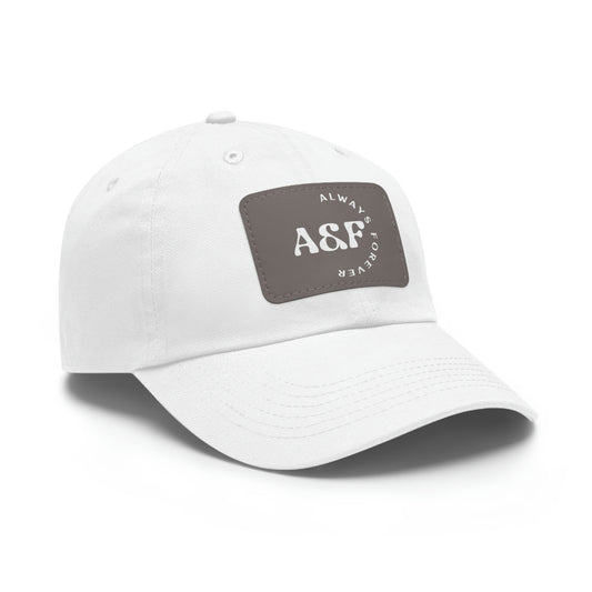 A&F Dad Hat with leather patch