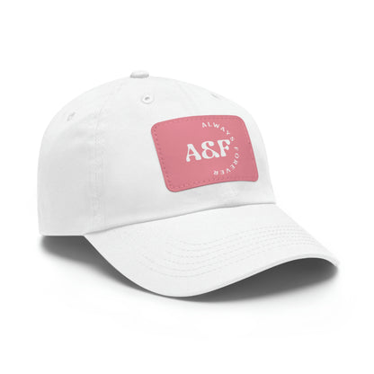 A&F Dad Hat with leather patch