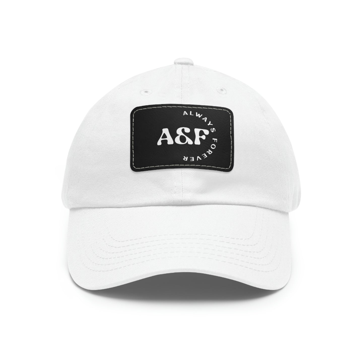 A&F Dad Hat with leather patch