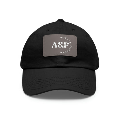 A&F Dad Hat with leather patch