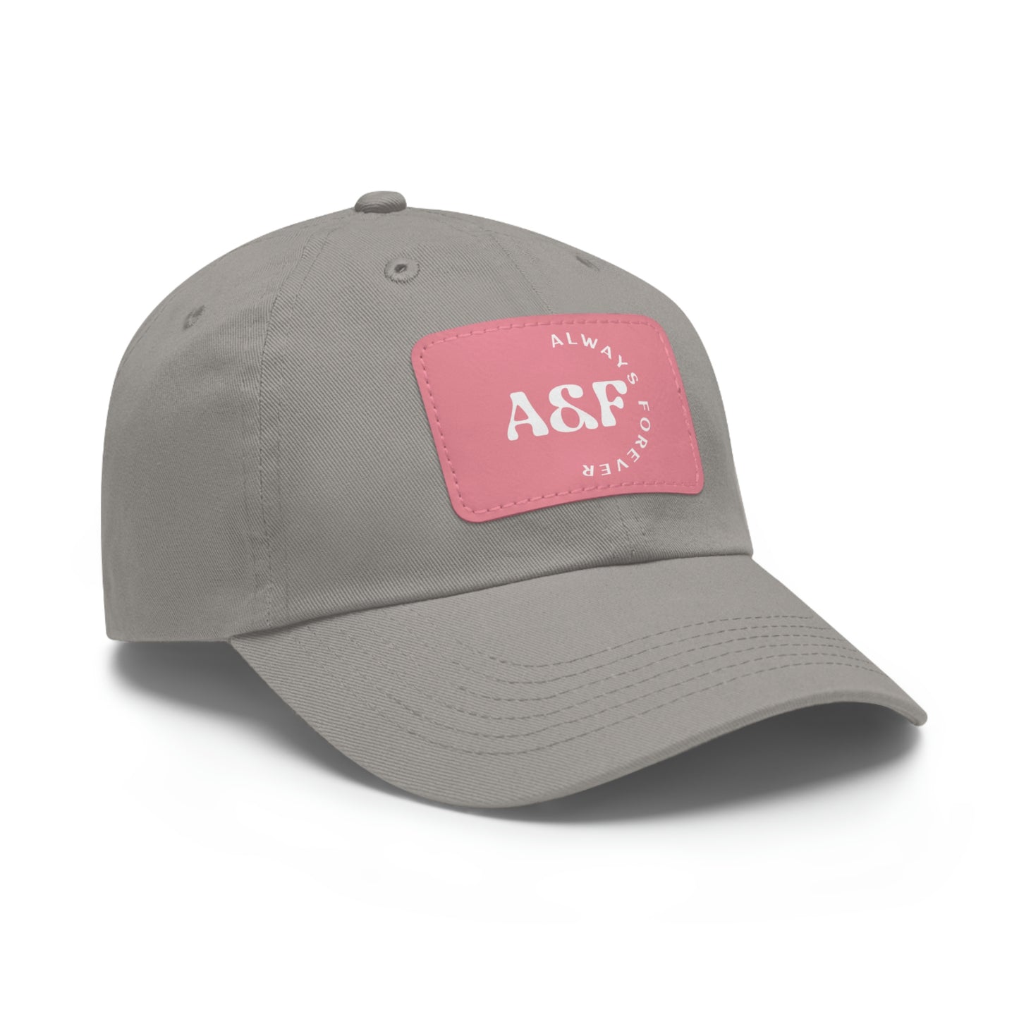 A&F Dad Hat with leather patch