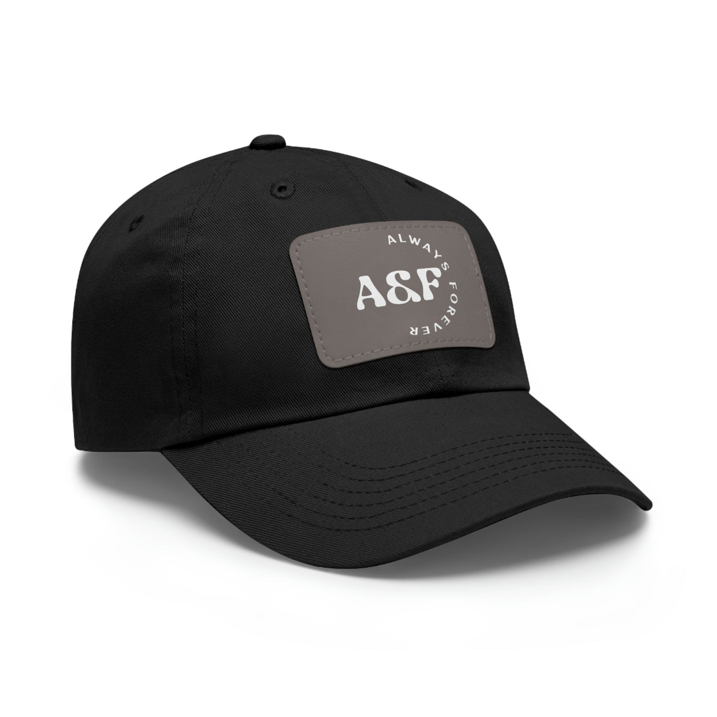 A&F Dad Hat with leather patch