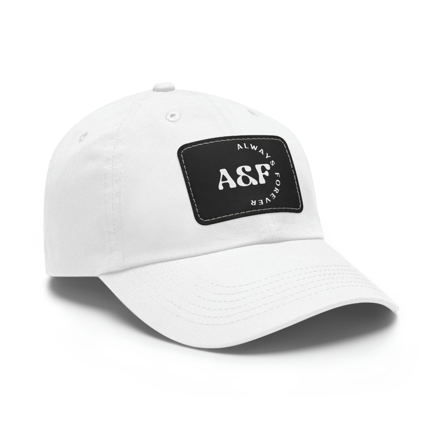 A&F Dad Hat with leather patch