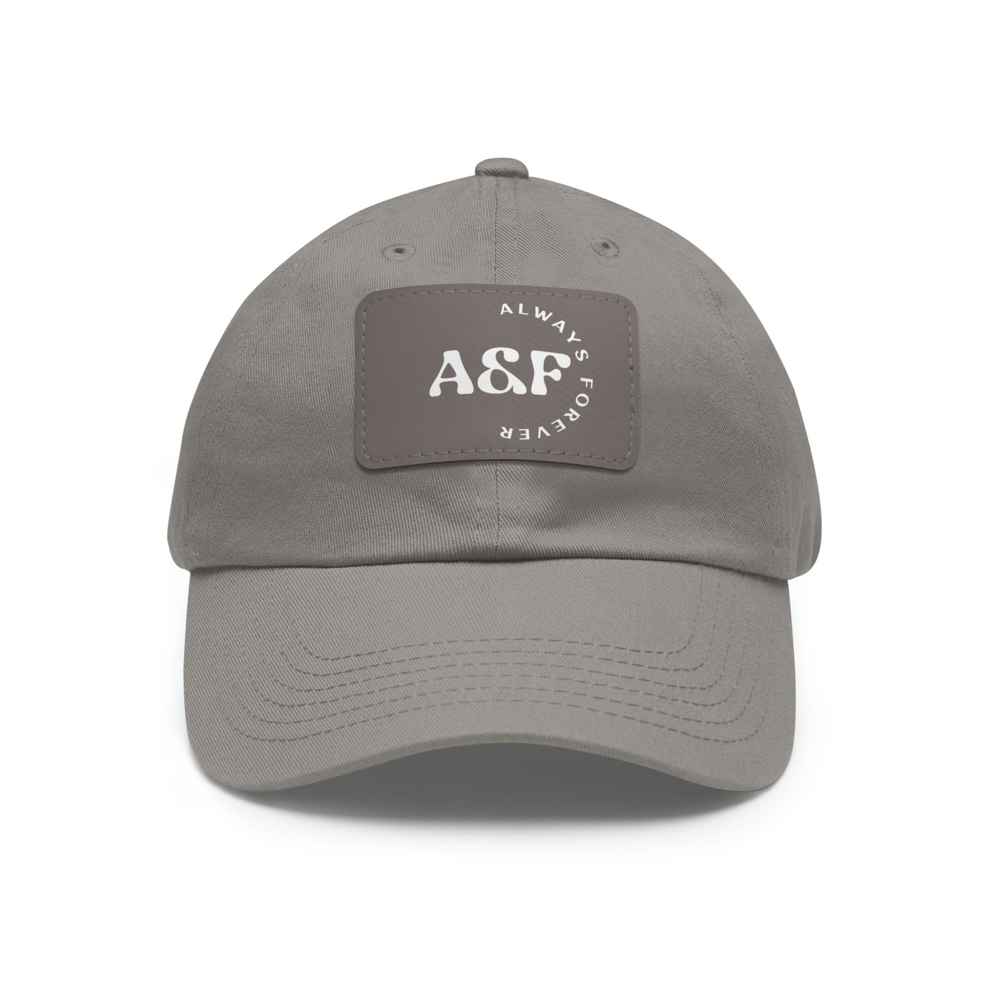 A&F Dad Hat with leather patch