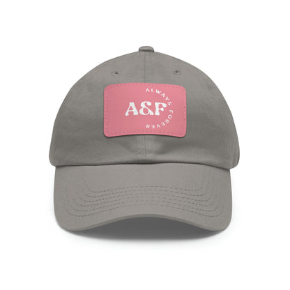 A&F Dad Hat with leather patch