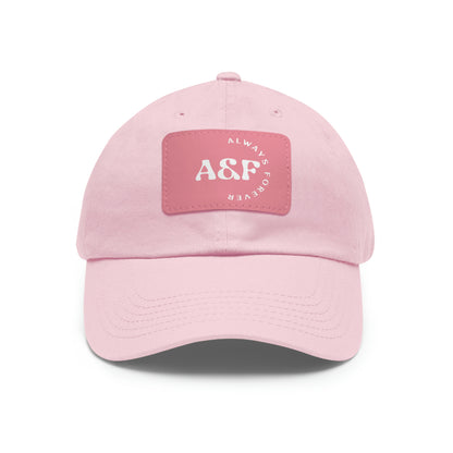 A&F Dad Hat with leather patch