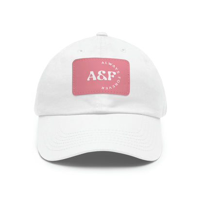 A&F Dad Hat with leather patch