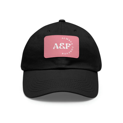 A&F Dad Hat with leather patch