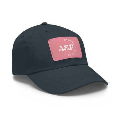 A&F Dad Hat with leather patch