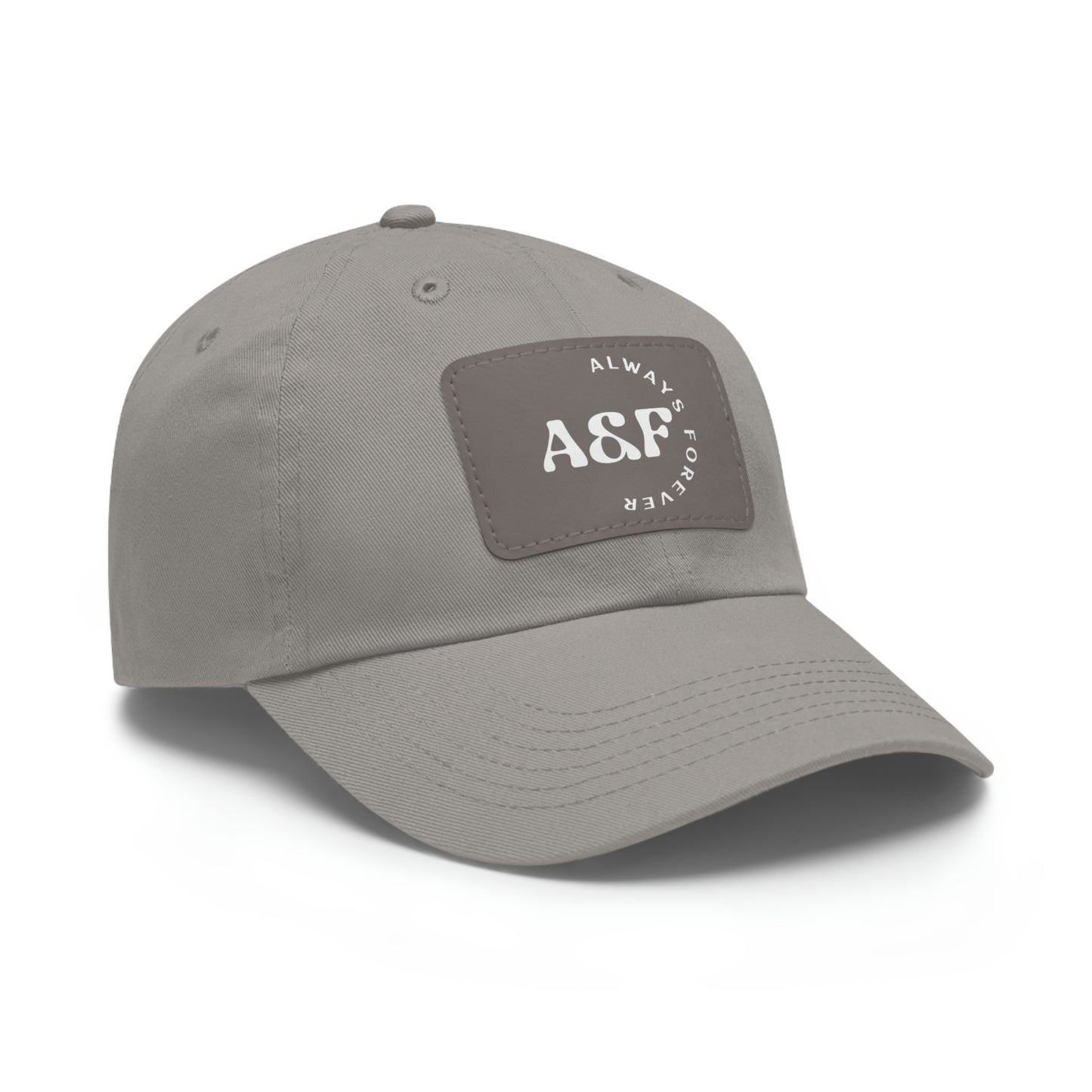 A&F Dad Hat with leather patch